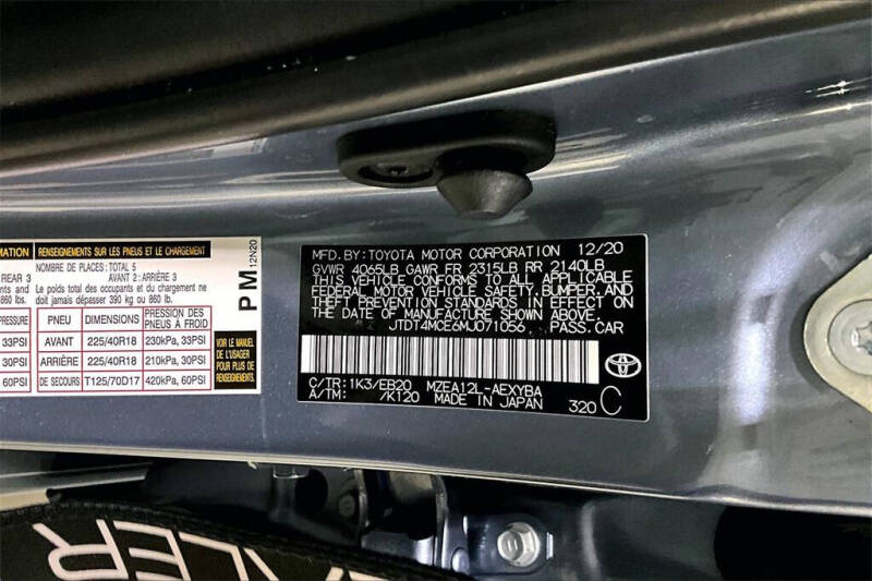 2021 Toyota Corolla XSE