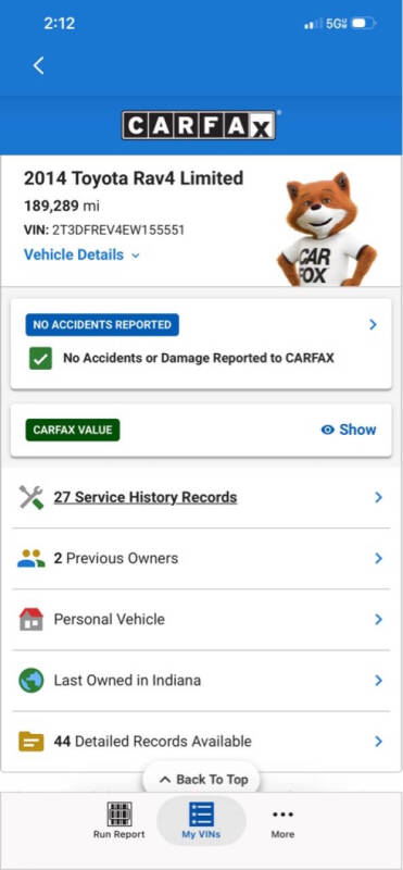 2014 Toyota RAV4 Limited