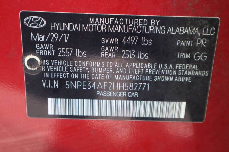 2017 Hyundai Sonata