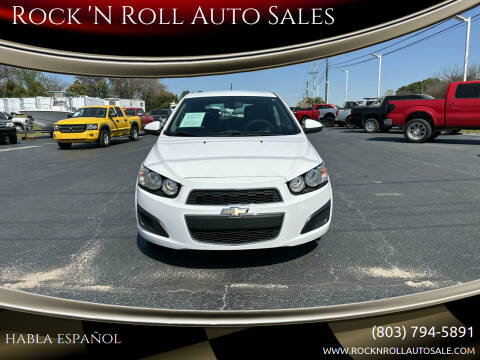 2016 Chevrolet Sonic for sale at Rock 'N Roll Auto Sales in West Columbia SC