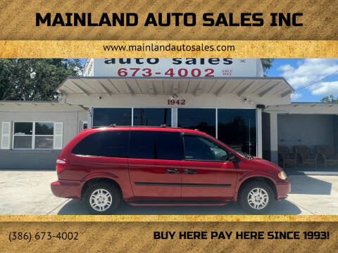 2005 Dodge Grand Caravan for sale at Mainland Auto Sales Inc in Daytona Beach FL