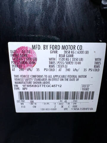 2014 Ford Explorer Sport