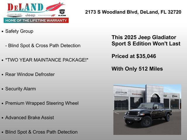 2025 Jeep Gladiator Sport