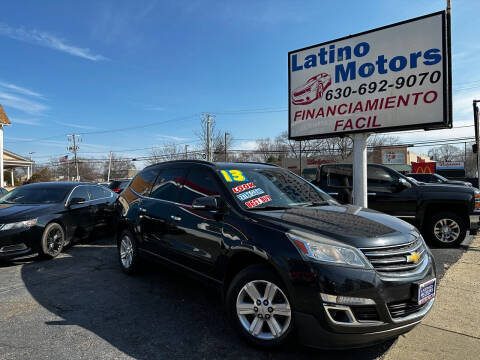 2013 Chevrolet Traverse for sale at Latino Motors in Aurora IL
