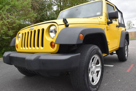 2009 Jeep Wrangler for sale at Wheel Deal Auto Sales LLC in Norfolk VA