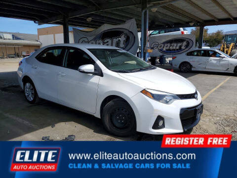 2016 Toyota Corolla S