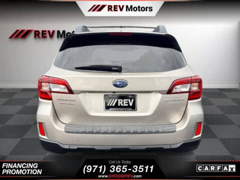 2016 Subaru Outback 2.5i Limited