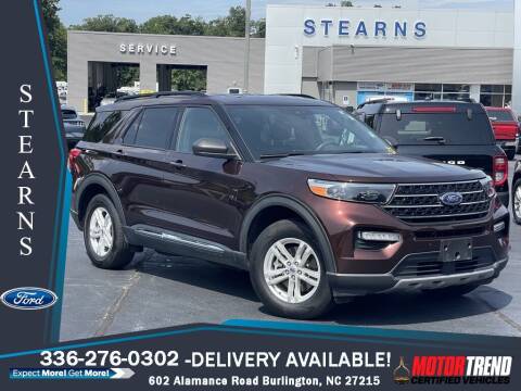 2020 Ford Explorer for sale at Stearns Ford in Burlington NC