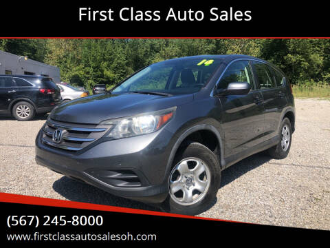 2014 Honda CR-V for sale at First Class Auto Sales MI in Erie MI