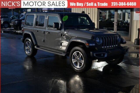 2021 Jeep Wrangler Unlimited for sale at Nick's Motor Sales in Kalkaska MI