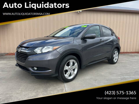 2016 Honda HR-V for sale at Auto Liquidators in Bluff City TN