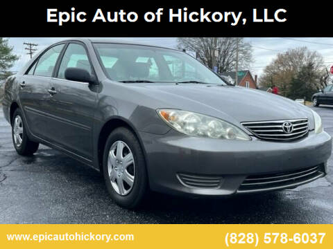 2005 Toyota Camry for sale at Epic Auto of Hickory, LLC in Hickory NC