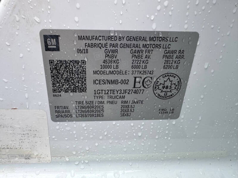 2018 GMC Sierra 2500HD