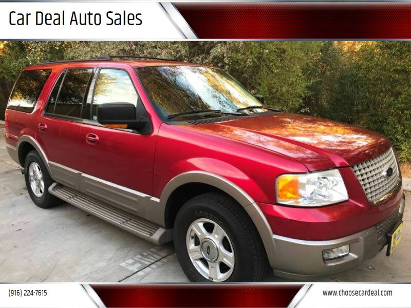 2004 Ford Expedition for sale at Car Deal Auto Sales in Sacramento CA
