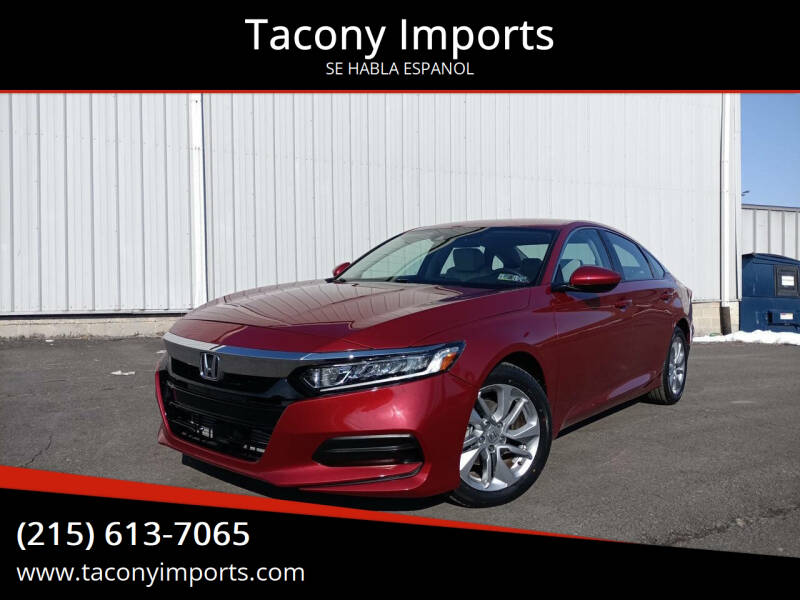 2018 Honda Accord for sale at Tacony Imports in Philadelphia PA