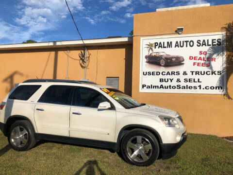 2009 GMC Acadia for sale at Palm Auto Sales in West Melbourne FL