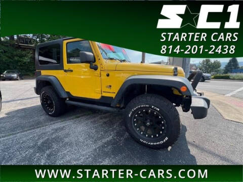 2009 Jeep Wrangler for sale at Starter Cars in Altoona PA