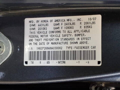 2008 Honda Accord EX-L