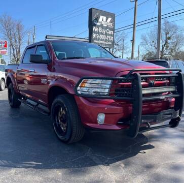 2015 RAM 1500 for sale at JV Motors NC LLC in Raleigh NC