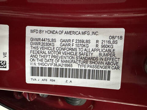 2018 Honda Accord Sport