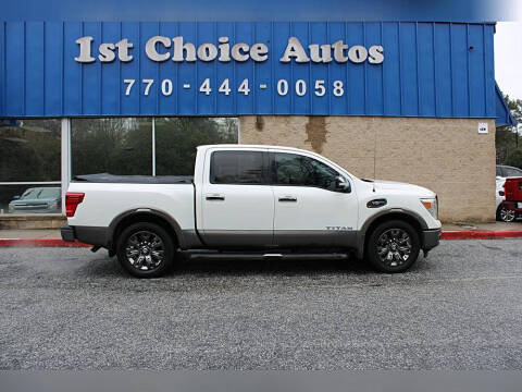 2017 Nissan Titan Platinum Reserve