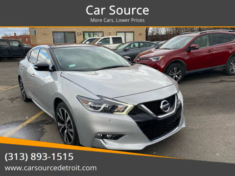 2018 Nissan Maxima for sale at Car Source in Detroit MI
