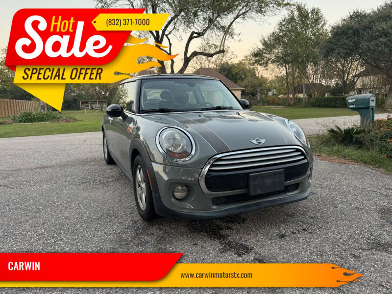 2014 MINI Hardtop for sale at CARWIN in Katy TX