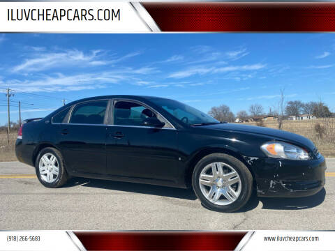 2008 Chevrolet Impala for sale at ILUVCHEAPCARS.COM in Tulsa OK