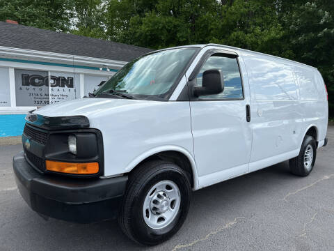 2014 Chevrolet Express for sale at ICON AUTO SALES in Chesapeake VA