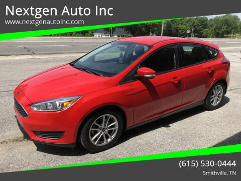 2016 Ford Focus for sale at Nextgen Auto Inc in Smithville TN