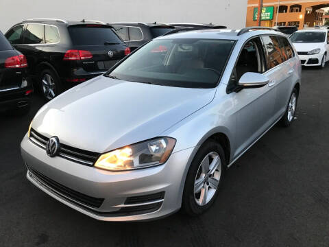 2015 Volkswagen Golf SportWagen for sale at Shoppe Auto Plus in Westminster CA