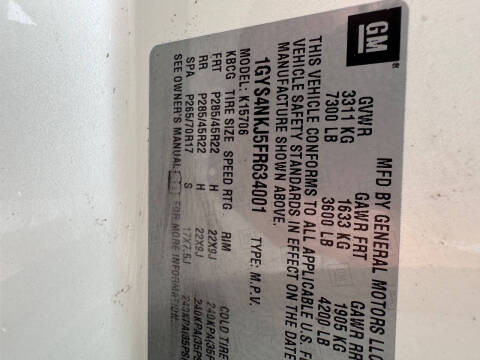 2015 Cadillac Escalade Premium