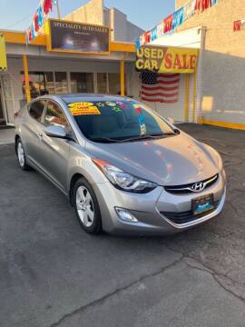2012 Hyundai Elantra for sale at Speciality Auto Sales in Oakdale CA