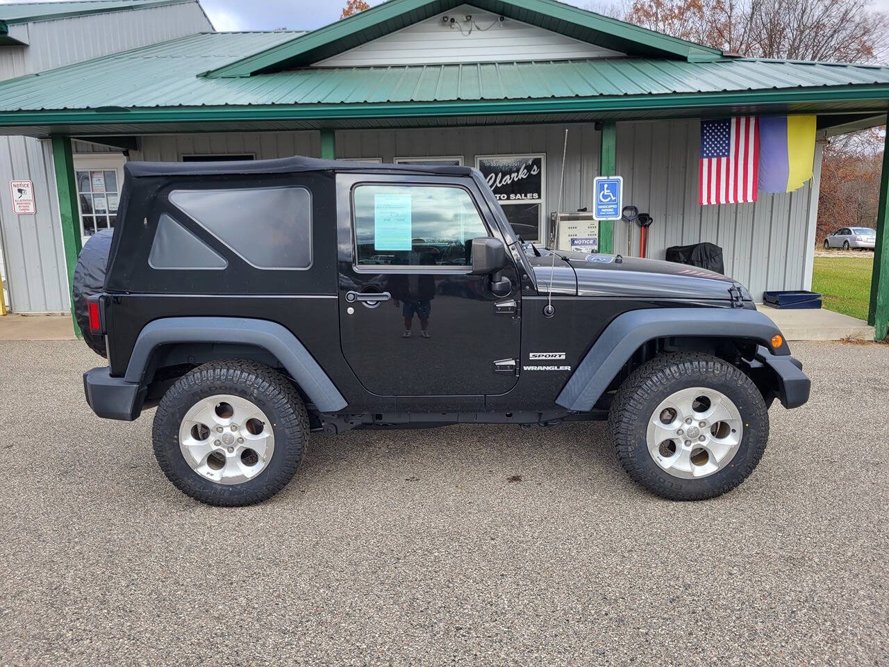 2017 Jeep Wrangler for sale at Clarks Auto Sales Inc in Lakeview, MI