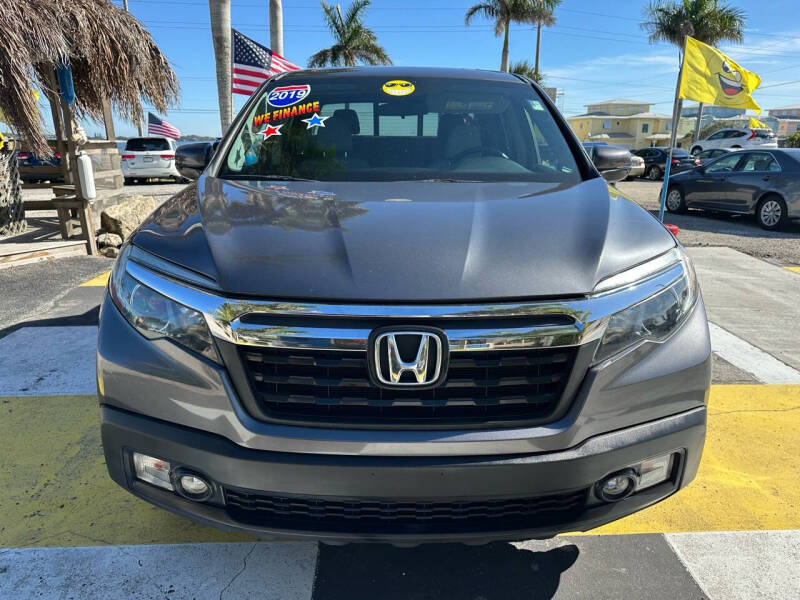 Used 2019 Honda Ridgeline RTL with VIN 5FPYK3F58KB039352 for sale in Melbourne, FL