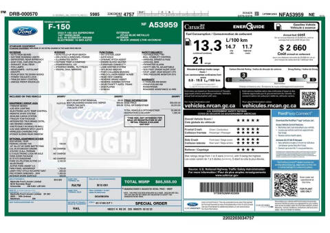 2022 Ford F-150 Tremor