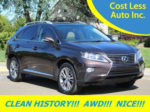 2013 Lexus RX 350 for sale at Cost Less Auto Inc. in Rocklin CA