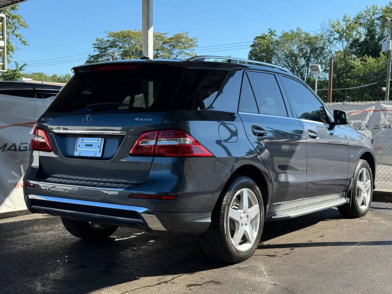 2012 Mercedes-Benz M-Class ML 550