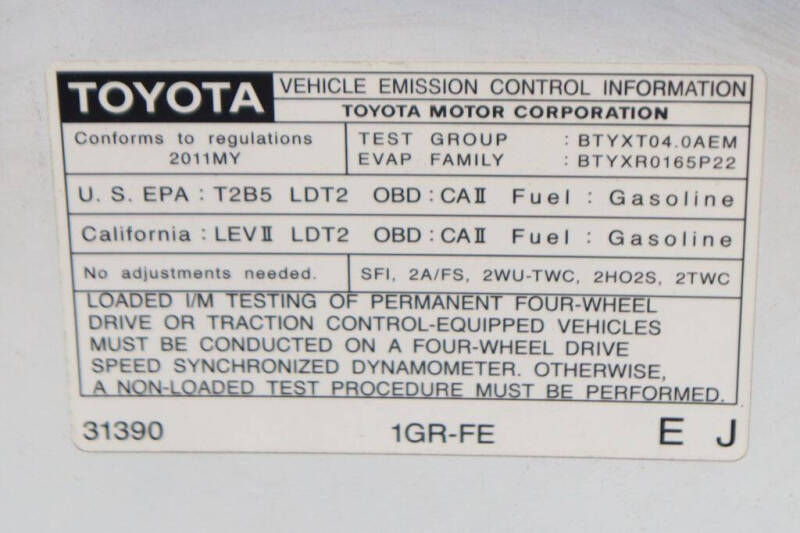 2011 Toyota Tacoma PreRunner V6