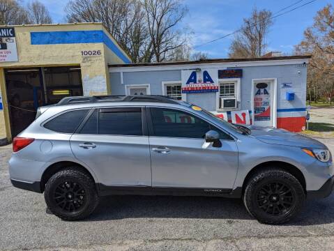 2016 Subaru Outback for sale at A&A Auto Sales llc in Fuquay Varina NC