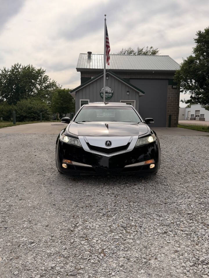 Black 2011 Acura TL w/Tech 4dr Sedan w/Technology Package 2