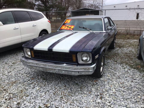 1976 Chevrolet Nova for sale at K & E Auto Sales in Ardmore AL