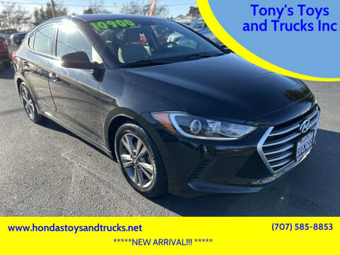 2017 Hyundai Elantra for sale at Tony's Toys and Trucks Inc in Santa Rosa CA