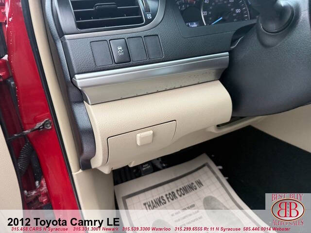 2012 Toyota Camry SE