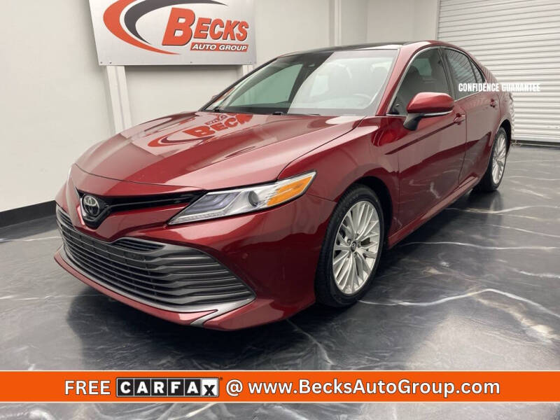 2018 Toyota Camry for sale at Becks Auto Group in Mason OH