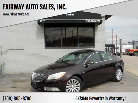 2011 Buick Regal for sale at FAIRWAY AUTO SALES, INC. in Melrose Park IL