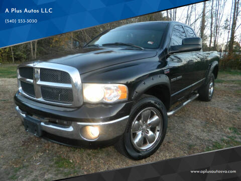 2005 Dodge Ram 1500 for sale at A Plus Autos LLC in Fredericksburg VA