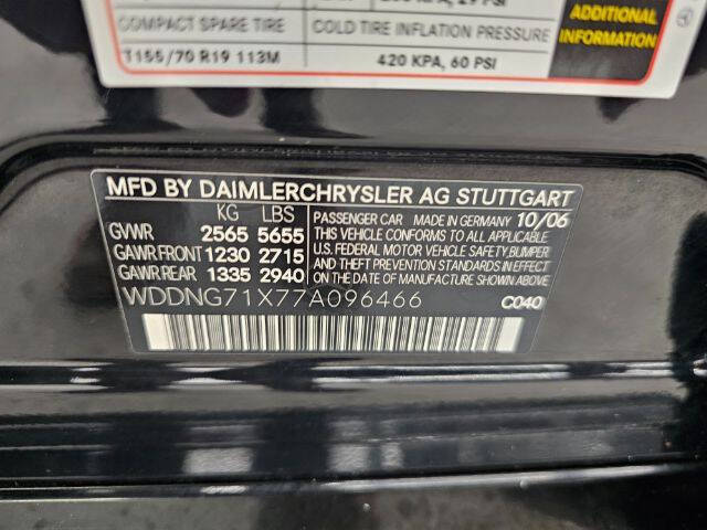 2007 Mercedes-Benz S-Class S 550