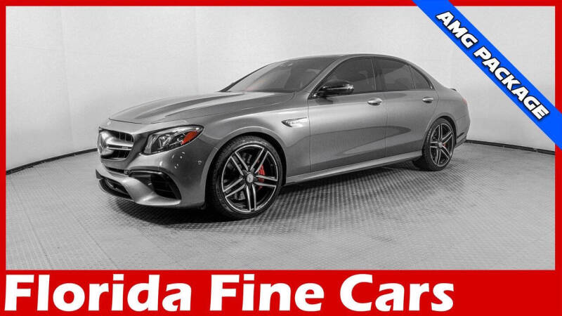 2018 Mercedes-Benz E-Class AMG E 63 S