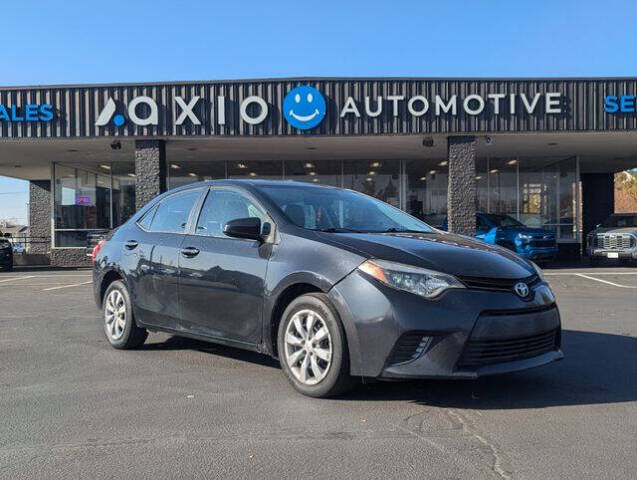 2015 Toyota Corolla for sale at Axio Auto Boise in Boise, ID